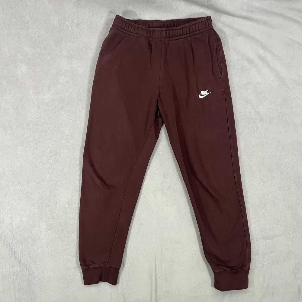 Nike Sportswear Club Fleece Joggers  Mens Medium Dark Brown Sweatpants